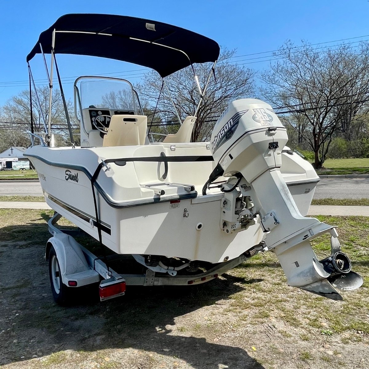 2002 Sea Swirl striper 18’6″ Center Console *Turn Key* thumbnail