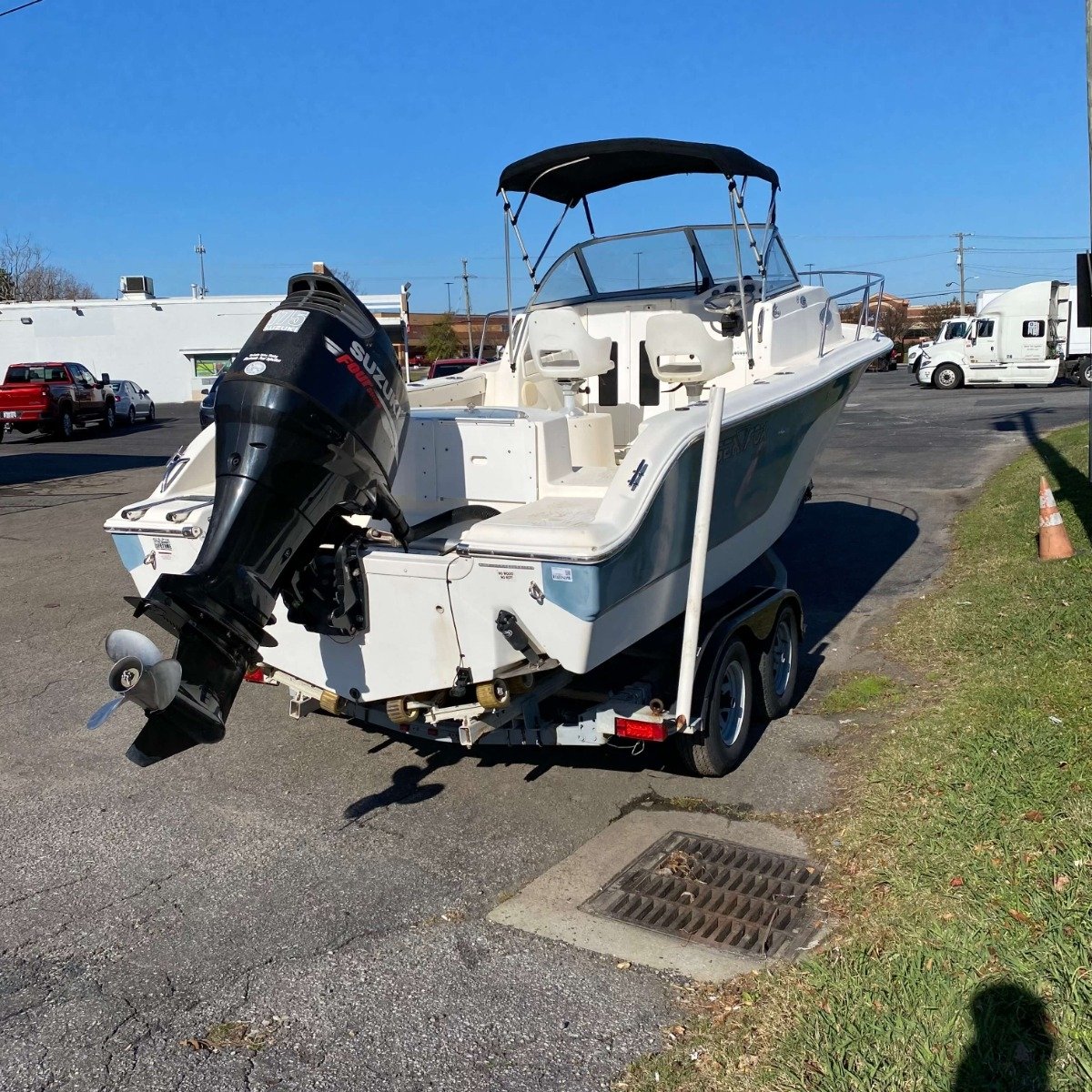 Sea Fox 23′-3″ Walk Around – Hull + Trailer thumbnail