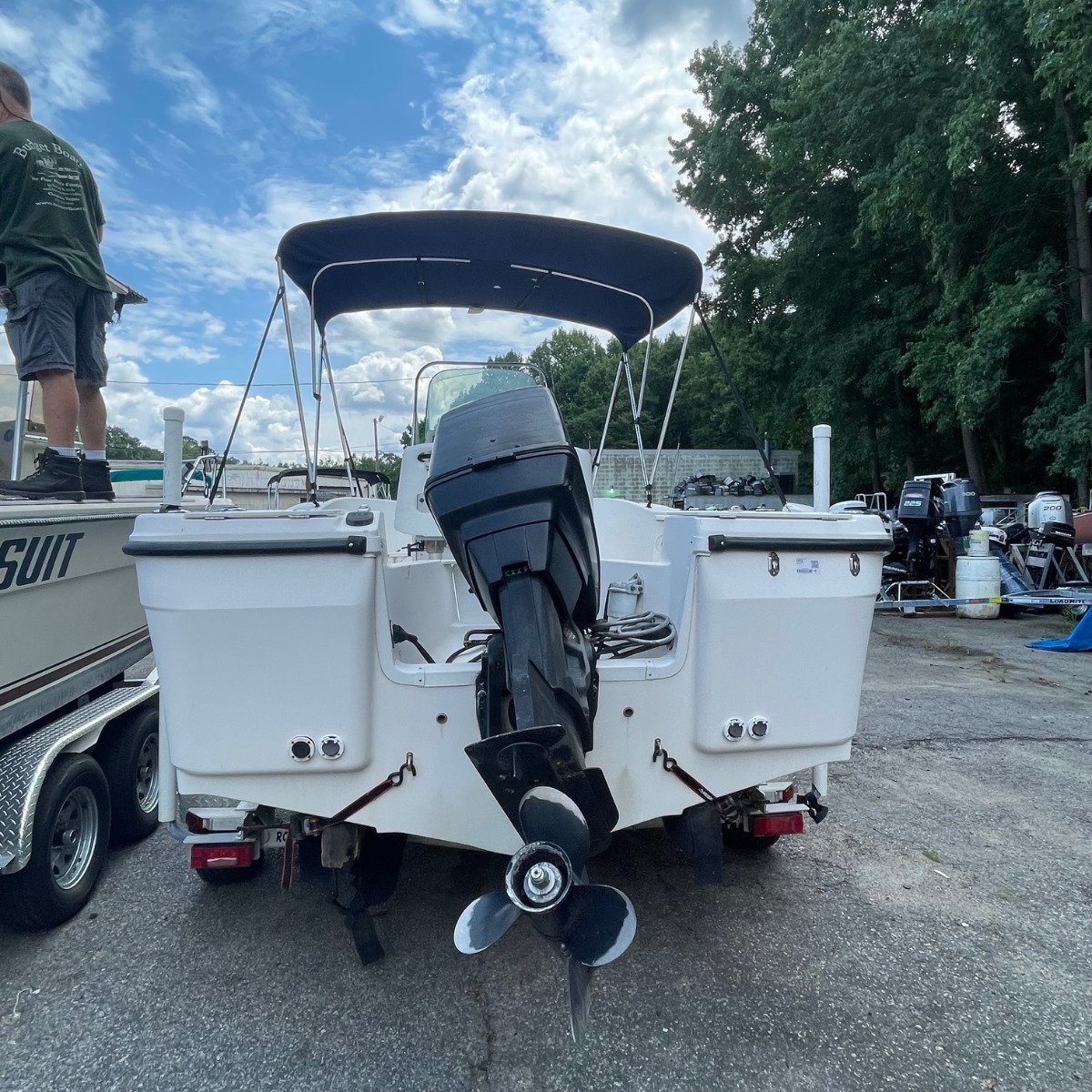 1998 Trophy 19ft Center Console (Complete Rig) thumbnail