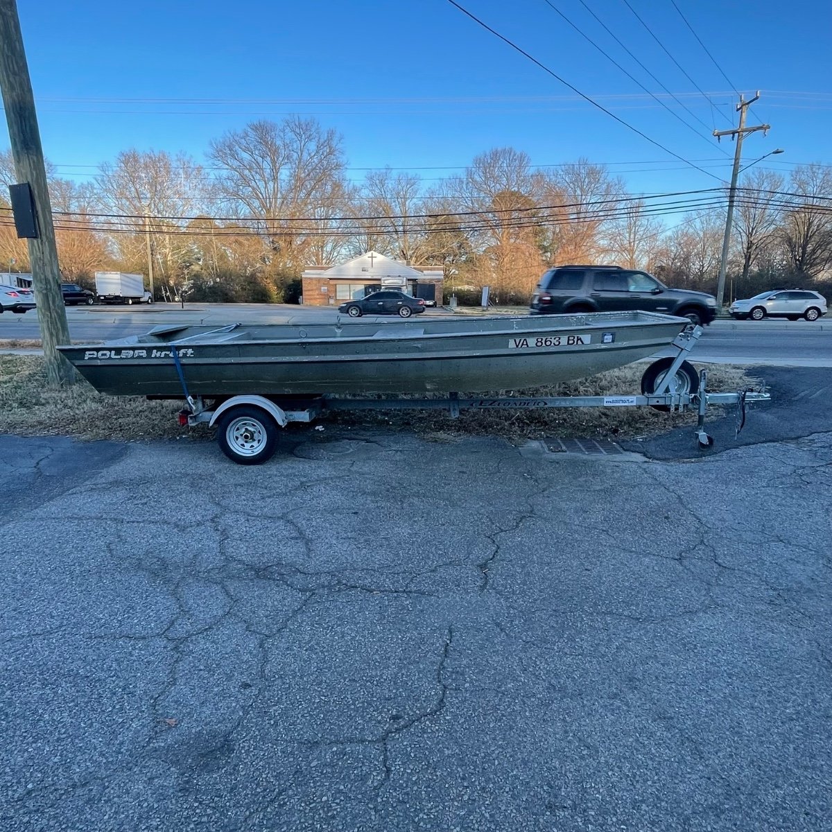 2005 Polar Kraft 1668 Jon Boat thumbnail