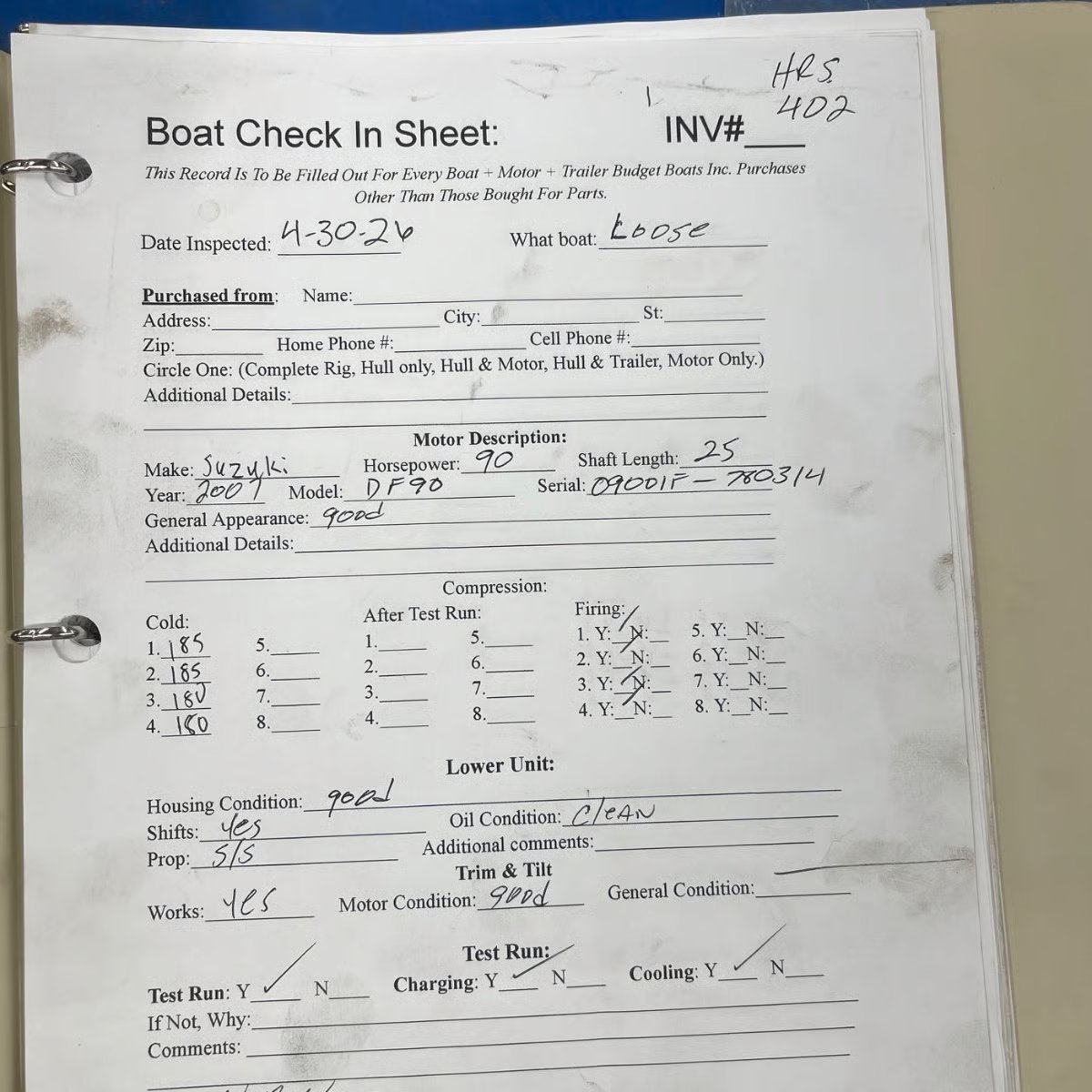 07 Suzuki 90hp 4-Stroke Outboard Motor thumbnail