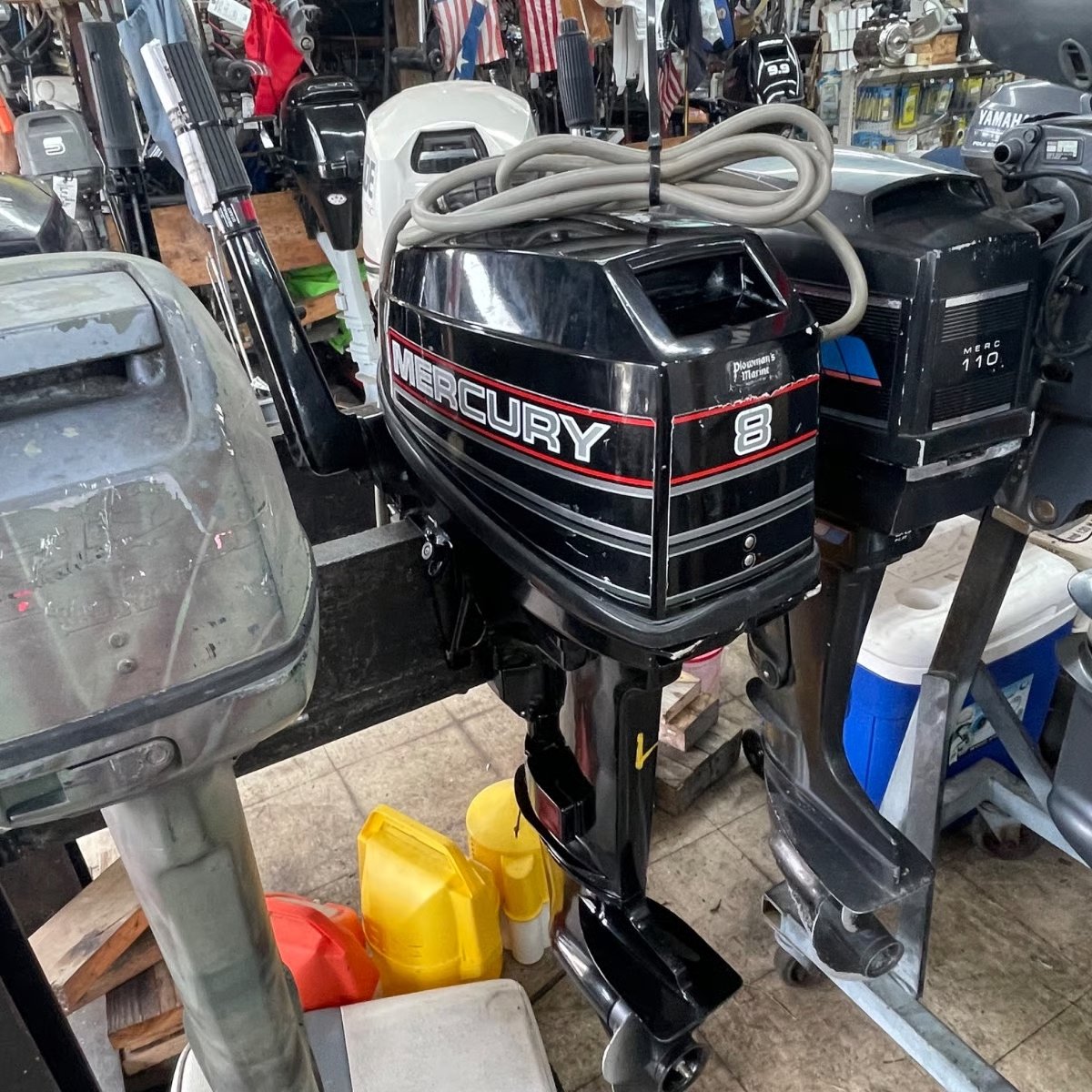 outboard motors for sale 1994 Mercury 8 HP 2-Stroke boat motor