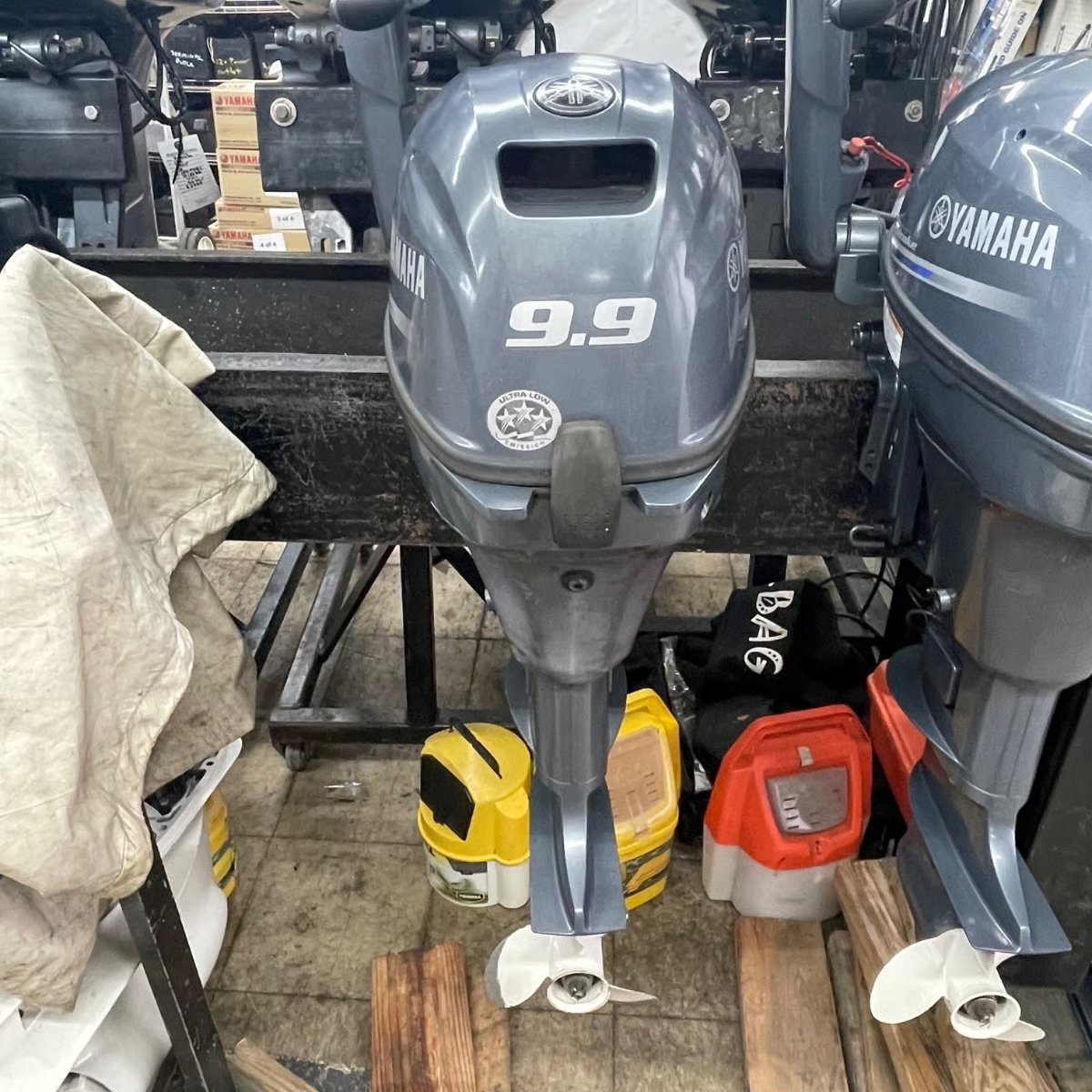 2013 Yamaha 9.9hp 4-Stroke 15″ Outboard Motor thumbnail