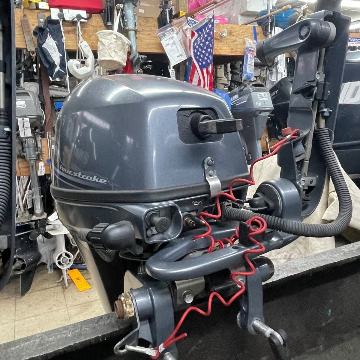 2013 Yamaha 9.9hp 4-Stroke 15″ Outboard Motor thumbnail