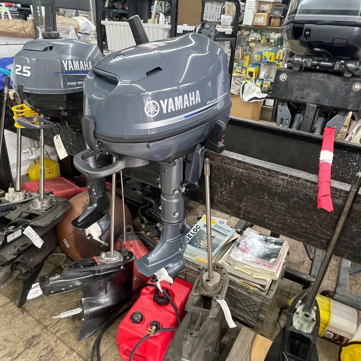 used boat engines 2026 Yamaha 6 HP 4-Stroke boat motor thumbnail