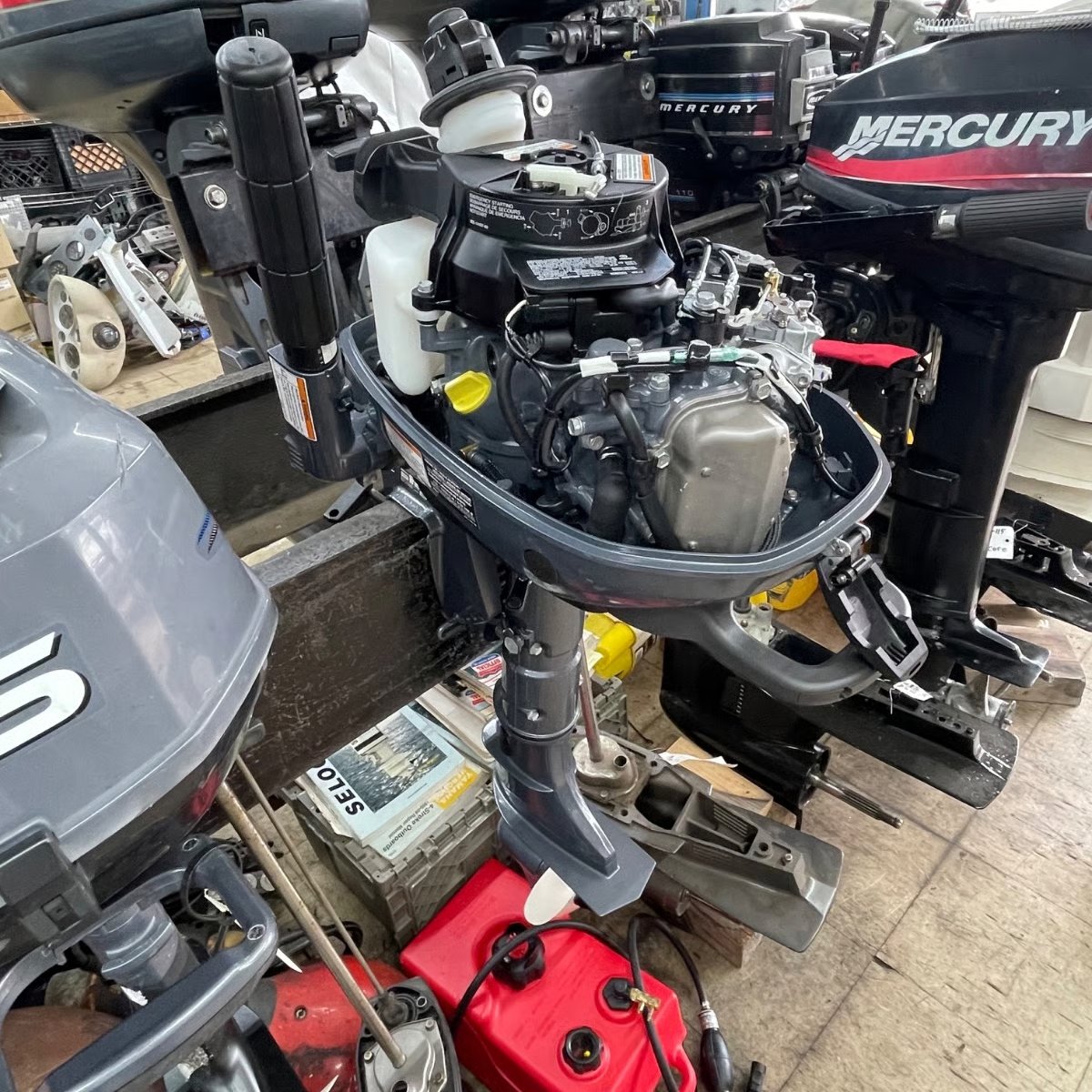 used boat engines 2026 Yamaha 6 HP 4-Stroke boat motor thumbnail